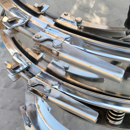 Круглое вибрационное сито для личинок мух черного солдата