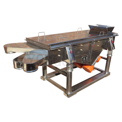 Двухступенчатое линейное вибрационное сито для пластиковых гранул