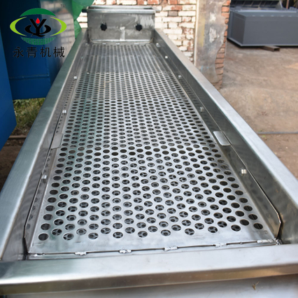 Прямоугольное вибрационное сито для личинок мух черного солдата