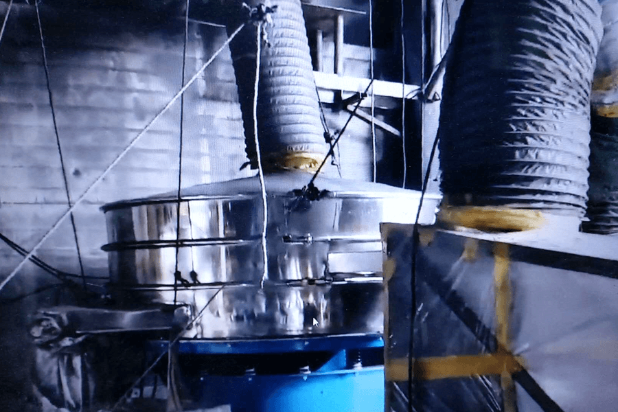 Разделение алюминиевого порошка